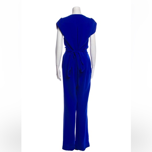 DVF Royal Blue Jumpsuit, size 6 - Picture 2 of 3